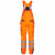 Safety+ Latzhose EN471 Orange/ Marine