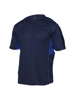 Technical T-Shirt Marine/ Azur