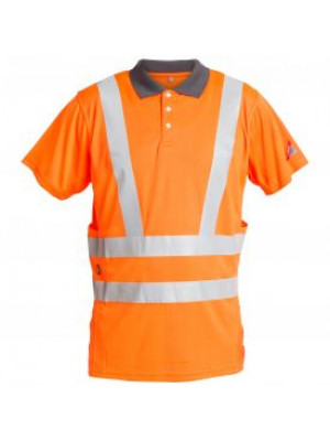 EN 471 Poloshirt Orange